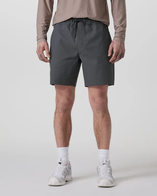 SK0000495-US20260706-143055-0 Cascade Crinkle Elastic Waist Short 8" - Image 1