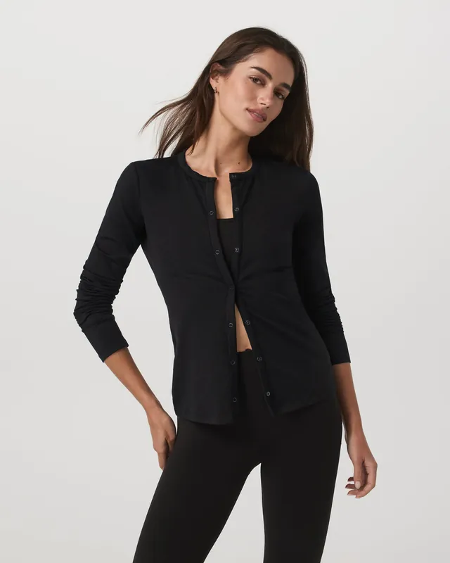 SK0001203-US20260706-143055-0 Long Sleeve Halo Snap Cardigan - Image 1