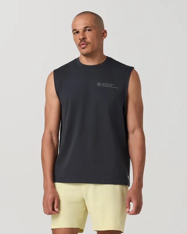 Sleeveless Heavyweight Cotton Muscle Tank