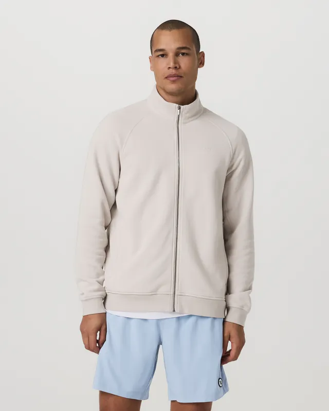 Pique Fleece Track Jacket